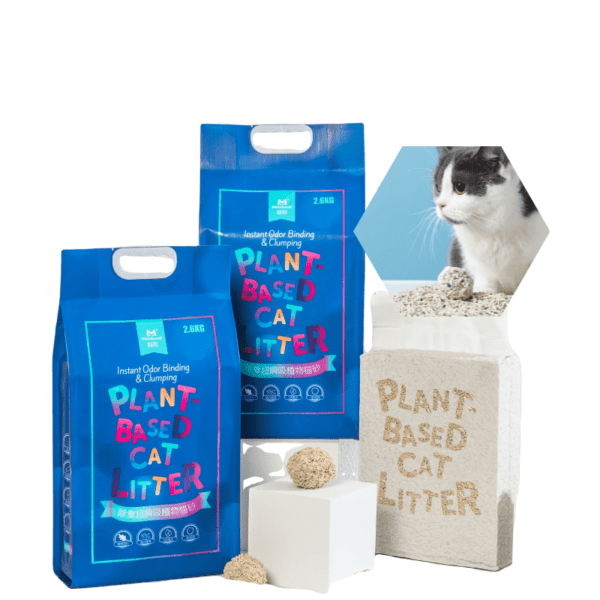 Mix Cat Litter Tofu 6L Plant Degradable Cat Litter In Stock 5 Flavors Cat Litter